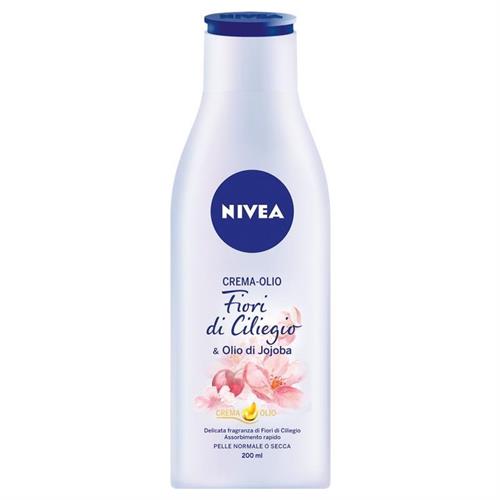 NIVEA BODY CREMA-OLIO 200 ML CILIEGIO & OLIO DI JOJOBA P.NORM./SECCHE