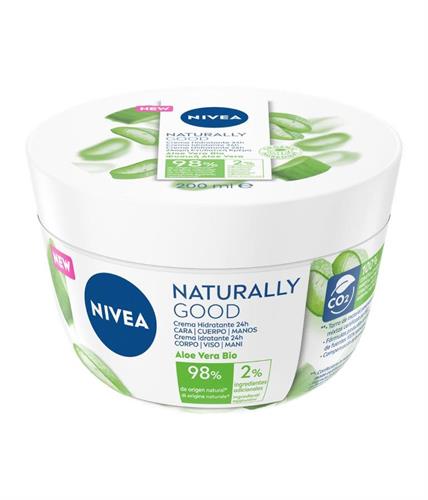 NIVEA CREMA MULTIUSO 200ML.naturally good