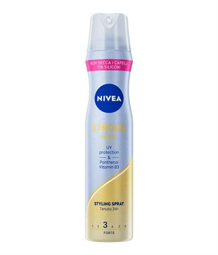 NIVEA HAIR SPRAY STRONG 250 ML.