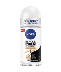NIVEA DEO ROLL-ON BLACK & WHITE ultimate impact 50ML.INVISIBLE