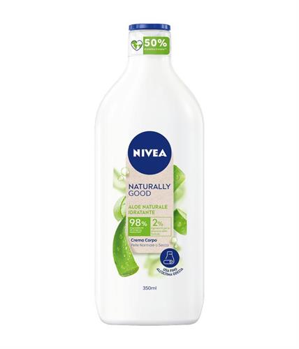 NIVEA BODY CR.CORPO IDR.350 ML.ALOE naturally good P.NORMALI