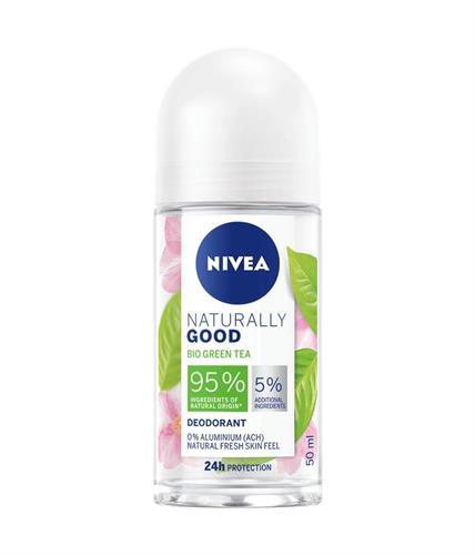 NIVEA DEO ROLL-ON BIO GREEN TEA 50 ML.naturally good