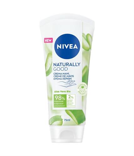 NIVEA CREMA MANI ALOE VERA BIO 75ML.naturally good