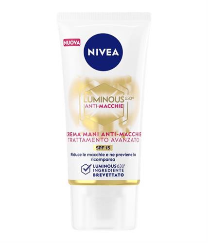 NIVEA CREMA MANI ANTI-MACCHIE LUMINOUS360 50ML.TRATTAMENTO AVANZATO