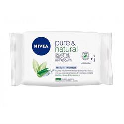 NIVEA SALVIETTINE BIO PURE&NATURAL 25 PZ