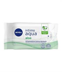 NIVEA INTIMO AQUA ALOE SALVIETTINE 15 PZ IDRATANTI