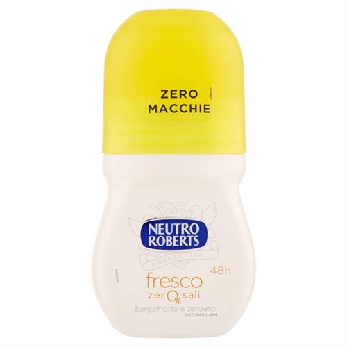 ROBERTS N.DEO ROLL-ON FRESCO GIALLO 50 ML.bergamotto & zenzero