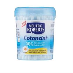 ROBERTS COTONCINI 100 PZ BIODEGRADABILI