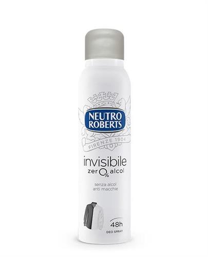 ROBERTS N.DEO SPRAY INVISIBLE 150 ML.grigio anti macchie