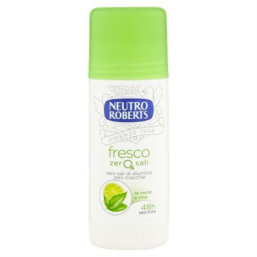 ROBERTS N.DEO STICK FRESCO VERDE 40 ml.te'verde e lime