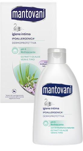 MANTOVANI IGIENE INTIMA rinfrescante 250ML.aloe vera e timo verde