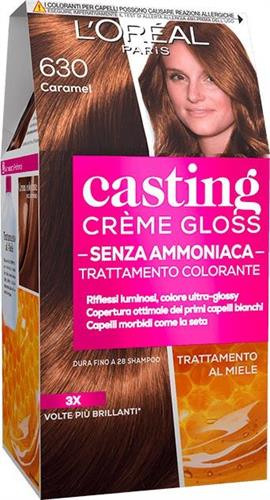 CASTING CREME GLOSS 630 caramel CREMA COLORANTE KIT L'OREAL