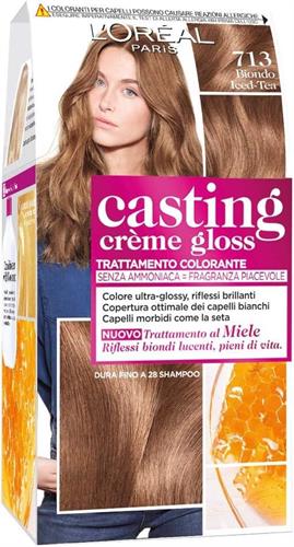 ****CASTING CREME GLOSS 713 biondo iced-tea CREMA COLORANTE KIT L'OREAL