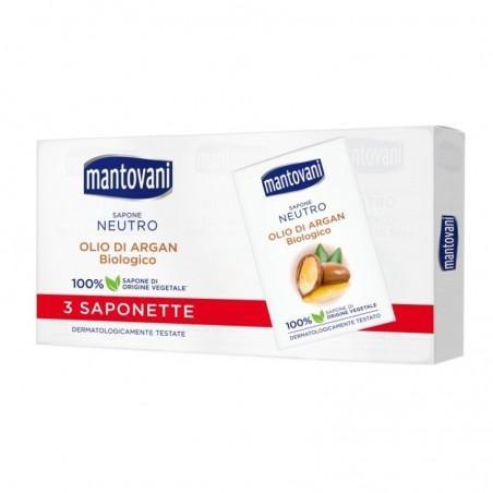 MANTOVANI SAPONE ARGAN SOLIDO 3PZ