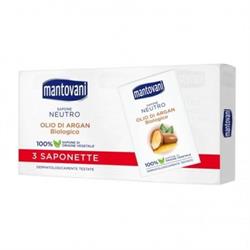 MANTOVANI SAPONE ARGAN SOLIDO 3PZ