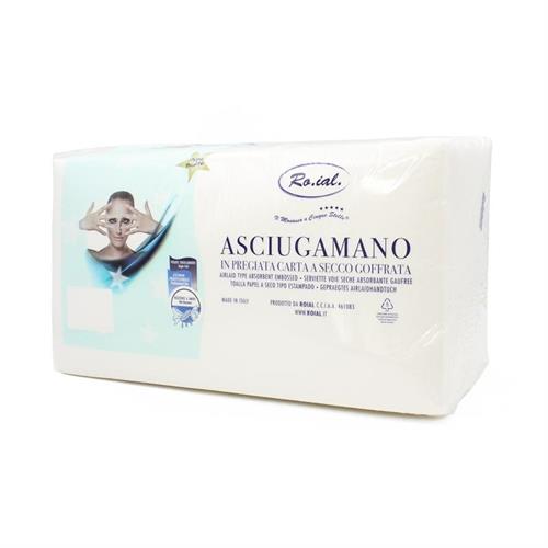 ASCIUGAMANO CARTA***pieg.80 pz***roial