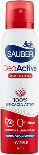 SAUBER DEOACTIVE SPRAY 150 ML.ROSSO sport & stress