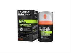 MEN EXPERT L'OREAL PURE POWER CREMA VISO 50ML ANTI-IMPERFEZIONI