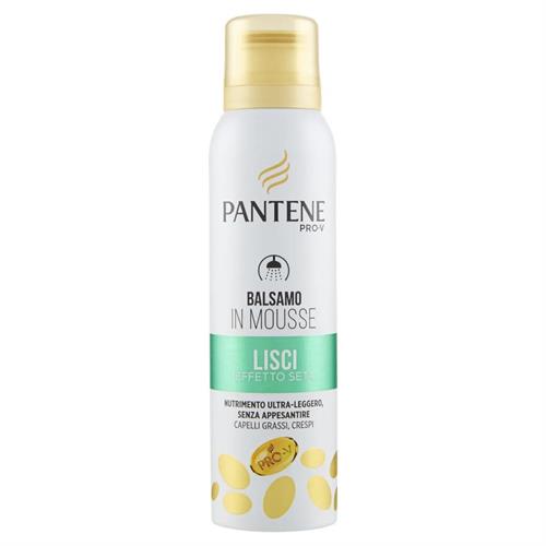 PANTENE BALSAMO IN MOUSSE LISCI EFFETTO SETA 140 ML.