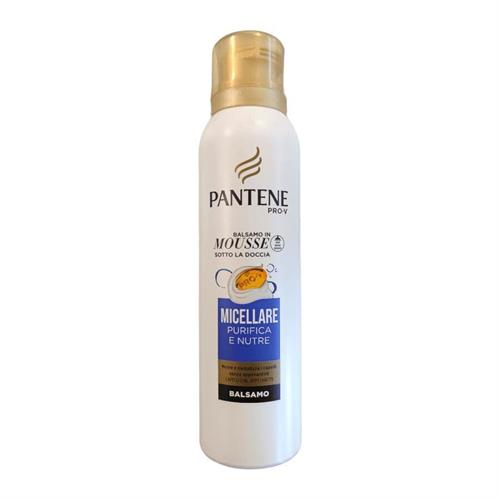 PANTENE BALSAMO IN MOUSSE MICELLARE 140 ML.PURIFICA E NUTRE