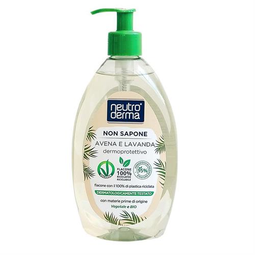 NEUTRODERMA GREEN NON SAPONE AVENA E LAVANDA 500ML DERMOPROTETTIVO