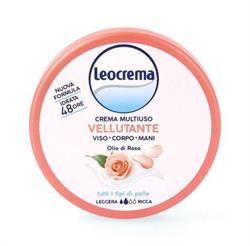 LEOCREMA CREMA M.USO VELLUTANTE VS.150 ML.OLIO DI ROSA ex idratante