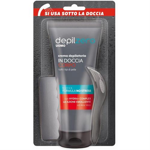 DEPILZERO UOMO CREMA DOCCIA DEPILATORIA 200 ML.ALOE VERA