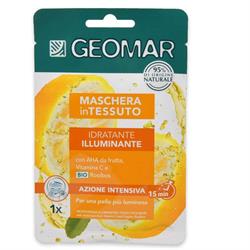 GEOMAR MASCHERA IN TESSUTO ILLUMINANTE VITAMINA C E ROIBOS