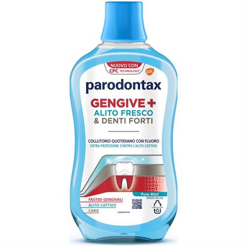 PARODONTAX COLLUTORIO pure mint 500 ML.GENGIVE+ ALITO FRESCO DENTI FORTI