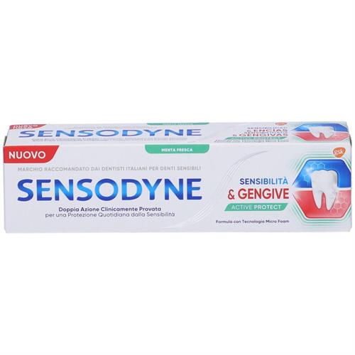 SENSODYNE D.FRICIO SENS.&GENGIVE 75ML ACTIVE PROTECT MENTA FRESCA