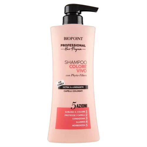 BIOPOINT SHAMPOO COLORE VIVO 400 ML.ultra illuminante