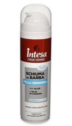 INTESA SCHIUMA BARBA PELLI SENSIBILI 300ML.lenitiva anti-arrossamento