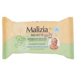 MALIZIA SALVIETTINE BABY 72 PZ
