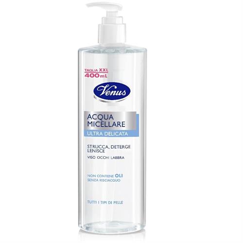 VENUS ACQUA MICELLARE DETERG.400 ML.VISO OCCHI LABBRA