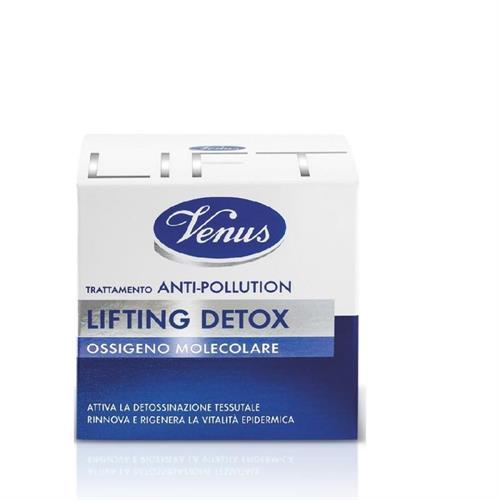 VENUS CREMA LIFTING DETOX 50ML.OSSIGENO MOLECOLARE ANTI-POLLUTION