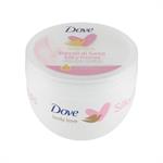 DOVE CREMA BODY SILKY PETALS VASO 300ML.NUTRIENTE