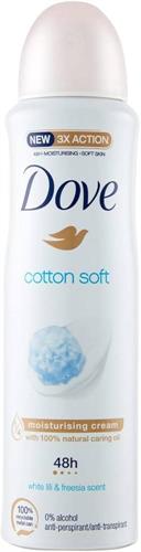 DOVE DEO SPRAY COTTON SOFT 150 ML.