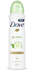 DOVE DEO SPRAY GO FRESH 150 ML.