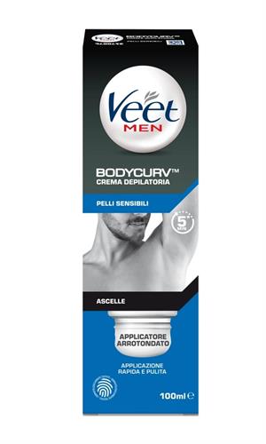 VEET MEN CREMA DEP.ASCELLE 100 ML.P.SENSIBILI BLU