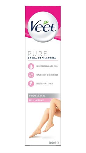 VEET CREMA DEPILAT.P.NORMALI 200 ML.TUBO ROSA