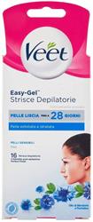 VEET EXPERT STRISCE DEPIL.VISO 12 PZ PELLI SENSIBILI