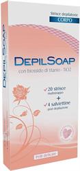 DEPILSOAP STRISCE CORPO 20 PZ.TITANIO P.DELICATE