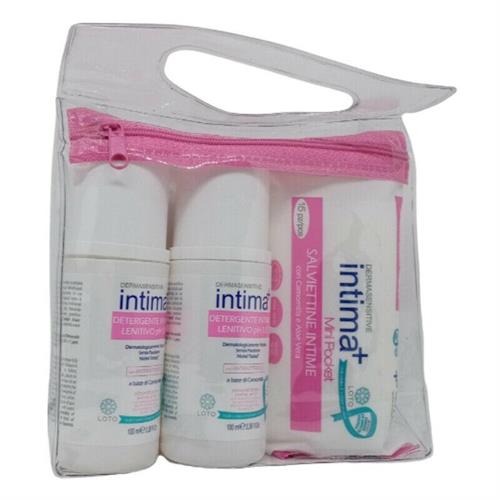 INTIMA + TRAVEL POCHETTE 3PZ SALVIETTE+ 2 INTIMA+ 100ML