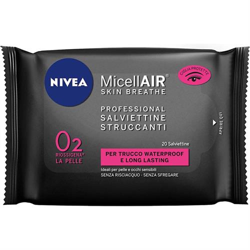 NIVEA SALV.STRUCCANTI MICELLAIR 20 PZ SENZA RISCIACQUO