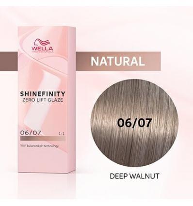 SHINEFINITY 06/07 biondo scuro nat.sabbia 60ML.DEMIPERMANENTE WELLA