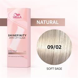 SHINEFINITY 09/02 biondo ch.mo naturale matt 60ML.DEMIPERMANENTE WELLA