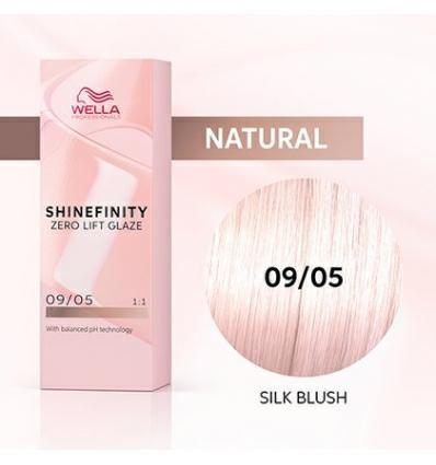 SHINEFINITY 09/05 biondo ch.mo naturale mogano 60ML.DEMIPERMANENTE WELLA