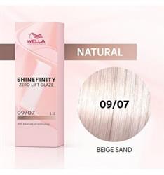 SHINEFINITY 09/07 biondo ch.mo naturale sabbia 60ML.DEMIPERMANENTE WELLA