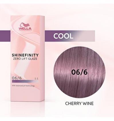 SHINEFINITY 06/6 biondo scuro violetto 60ML.DEMIPERMANENTE WELLA