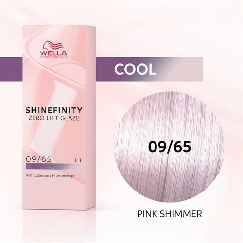 SHINEFINITY 09/65 biondo ch.mo violetto mogano 60ML.DEMIPERMANENTE WELLA